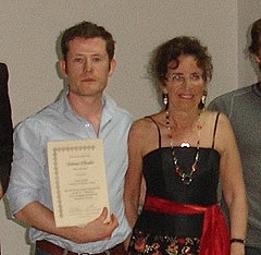 Dr. Ellender with Prof. Sydbom.